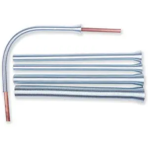 Spring Tubing Benders Kit for Pipe O.D. 1/4, 5/16, 3/8, 1/2, and 5/8 Inch 5 in 1 Tube Bender Set