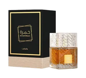 Lattafa Perfumes Khamrah for Unisex Eau de Parfum Spray, 3.4 Ounce long Lasting Evening Fragrance Cologne Unisex Aroma Scent