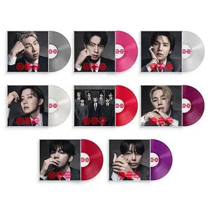 BTS – ARIRANG [MEMBER VINYL] | Official K-Pop Vinyl LP | 12-Inch Colored Member Vinyl | Group Red / RM Silver / Jin Pink / SUGA Clear / j-hope Cream / Jimin Burgundy / V Velvet Red / Jung Kook Orchid | 14 Tracks incl. “SWIM”