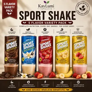 Sport shake protein drinks