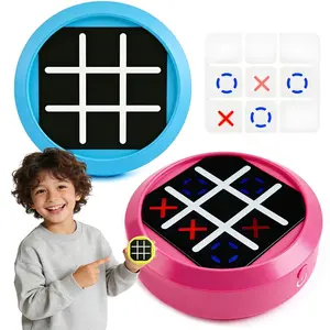 Handheld Electronic Tic-Tac-Toe Game Toy, Brain Teaser, Stress Relief Toy & Travel Toy, Suitable for Kids and Adults