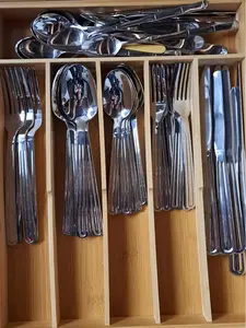 30 Piece Flatware Sets, Silverware Set for 6 Kitchen Utensils Set