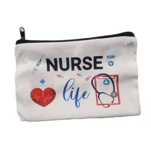 Nurse makeup and accessories bag.