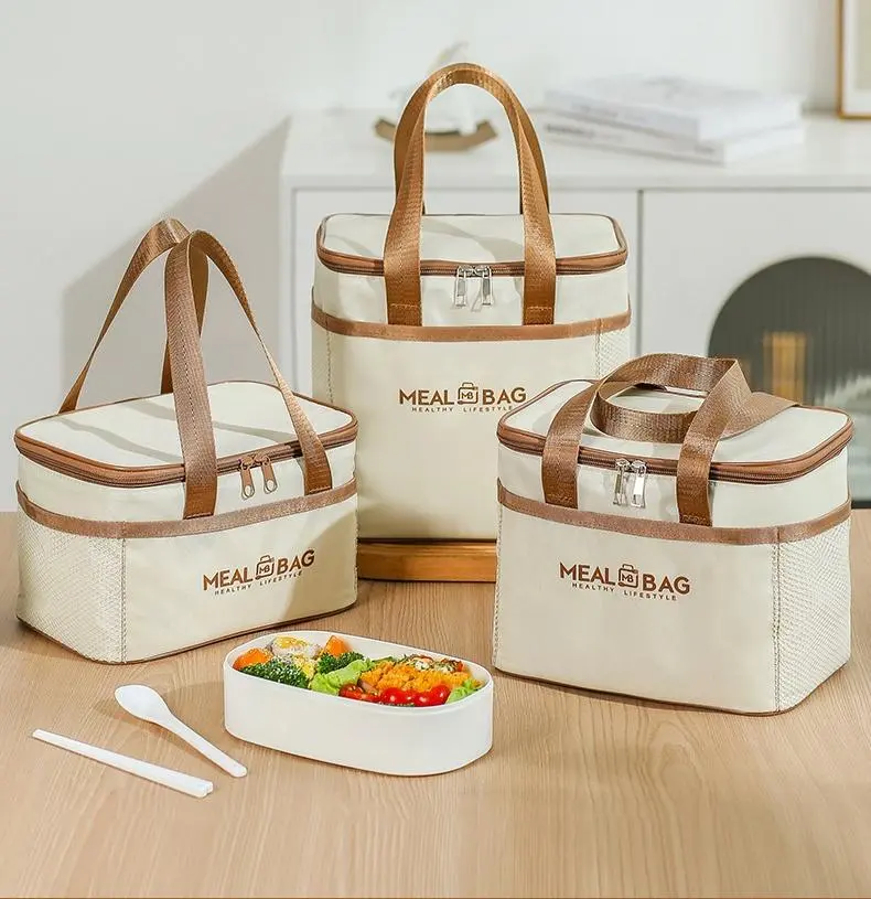 MEAL BAG Large Insulated Lunch Bags for Women Men Adult Lunch Box with Shoulder Strap for Work Picnics Outings Multi Compartment Lightweight Everyday Use