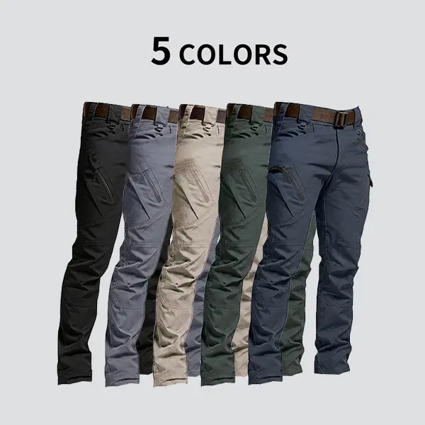 HOMUG Men's Lightweight Casual Work Pants, Men's Tactical  Mountaineering Pants, Durable Multi-Functional Pockets, Horse-Faced Cuffs, Suitable for Spring and Autumn Wear（Please order according to the size chart） SpringStatements  Menswear Outdoor
