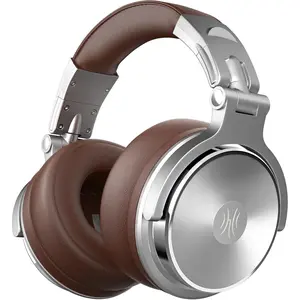 Pro-30 Over Ear Headphone, Wired  Stereo Sound Headsets with 50mm Driver, Foldable Comfortable Headphones with Protein Earmuffs and Shareport for Recording  Podcast PC