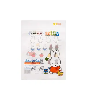 The Crème Shop x Miffy Clear As Day Blemish Patches - 21 Cute Hydrocolloid Patches with Tea Tree & Witch Hazel - Korean Skincare