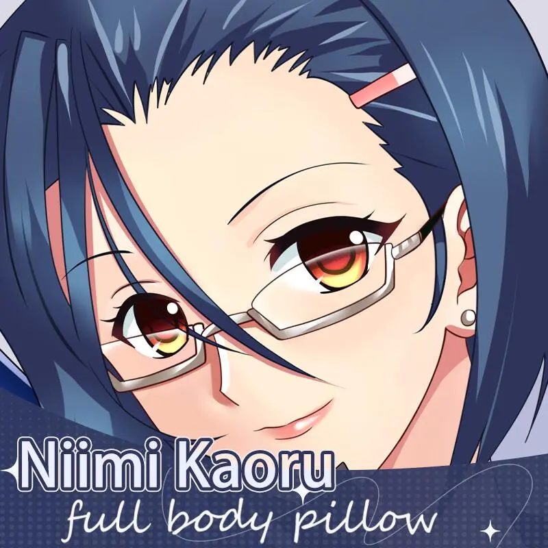 Anime Dakimakura Japanese Otaku Waifu Life Size Doublesided Print Hugging Body Pillov Cover Space battleship yamato Niimi Kaoru