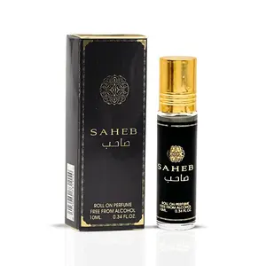 Ard Al Zaafaran Saheb Roll-On Perfume Oil - CPO 10ML 0.34OZ Long Lasting Miniature Fragrance for Men & Women Alcohol-Free