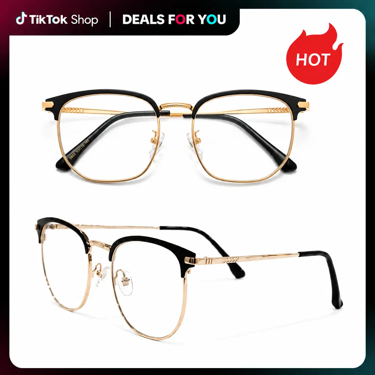 Polycarbonate Square Reading Eyewear with Photochromic Blue Light Blocking Lenses, Lightweight Readers for Books & Digital Screens, Multiple Strengths Available, Full Rim