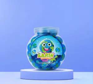 Zoomi Brands™ Gushmello Sweet Chewy Gummy Snack, Earth Jar Flavor Treat