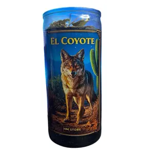 Coyote Spirit Candle for Protection, Luck & Strategy – Prepared 14-Day Candle