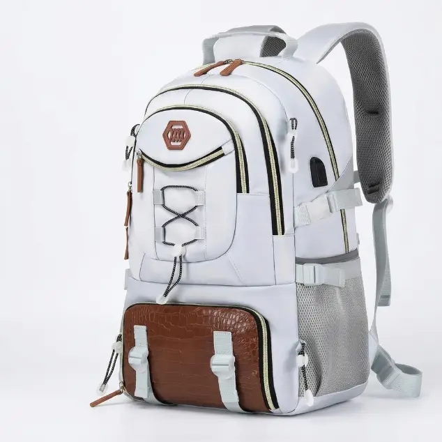 Large Travel Backpack with Shoe Compartment, 17.3 Laptop Backpack for Back to School, College, Gym, Hiking, Camping & Travel