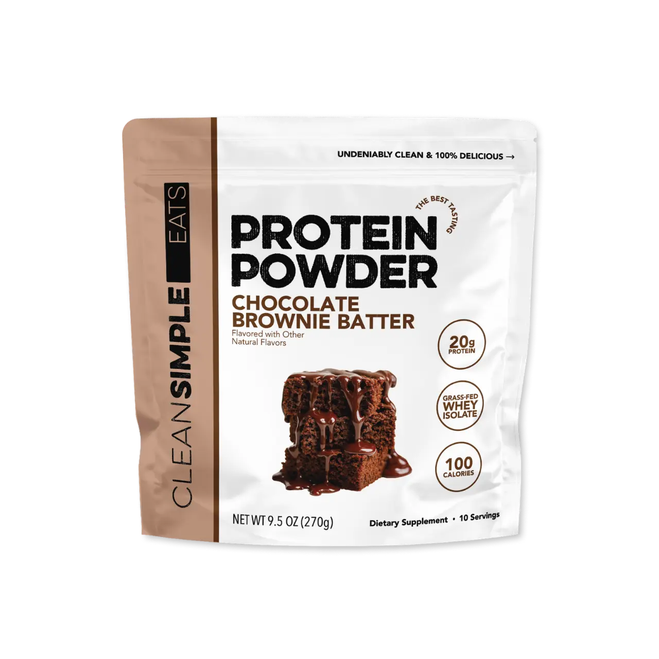Protein Powder: Brownie Batter (10 Serving Bag)