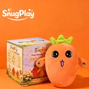 Interactive Music Plush Toy Set -Banana,Strawberry & Carrot Electric Plush Toys for Parent-Child Interaction, Couples & FriendsPrank Toy, Valentine's Day & Easter Party FunGift for Kids & Adults stuffed animals cute girlygifts