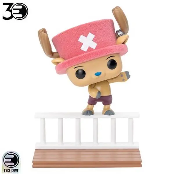 One Piece Straw Hat Pirates Tony Tony Chopper Flocked Funko Pop! Vinyl Figure #2332