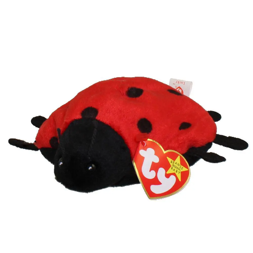 TY Beanie Baby - LUCKY the Ladybug (5 inch) (1995) MWMTs