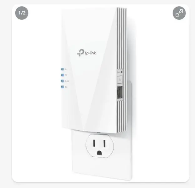 Tp-link Ax1500 Wifi Extender Internet Booster(re500x) Wifi 6 Range Extender Open