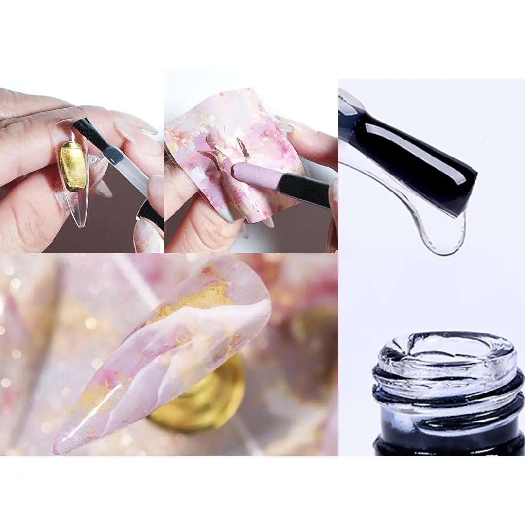 Nail Foil Glue Gel/ Transfer paper Foil Nail Art Liquid Thick Glue