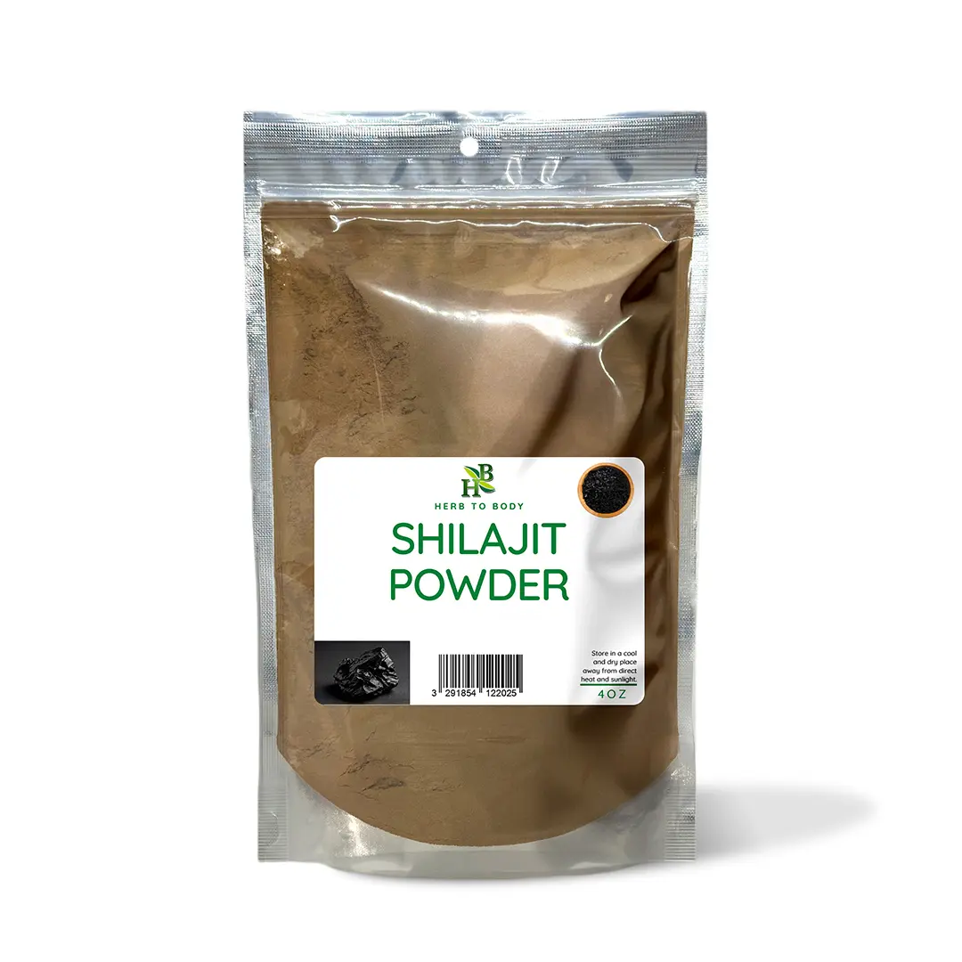 Shilajit Powder - 4 oz | Asphaltum Punjabianum | Herb To Body