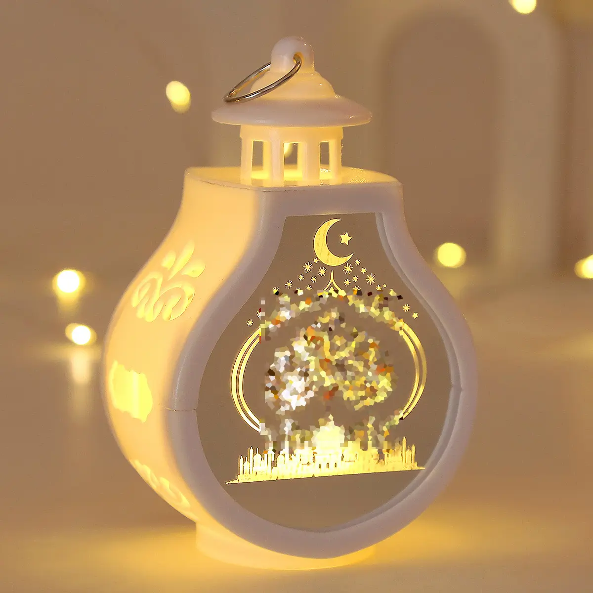 Pear shaped candle holder Middle Eastern