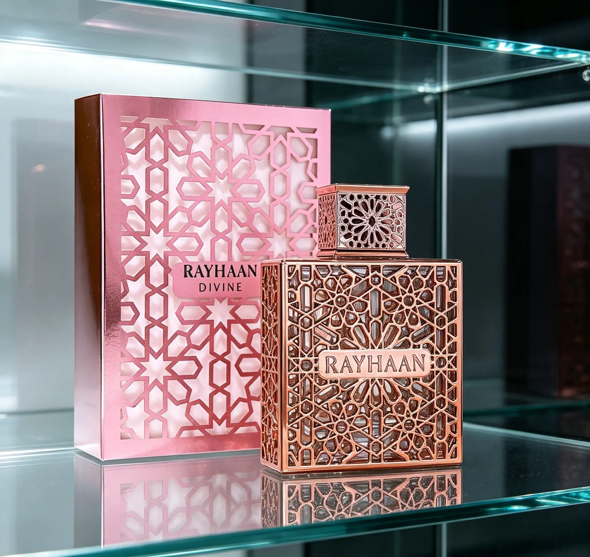 Rayhaan Divine Eau De Parfum for Women – 3.4 Fl Oz / 100ml, Sweet Fruity Gourmand Floral Long-Lasting Fragrance, Perfect Valentine's & Christmas Gift