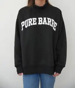 BARRE Oversized Mockneck Sweatshirt
