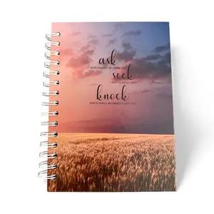 Ask Seek Knock Inspirational Writing Notebook