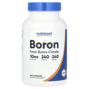Nutricost Boron, 10 mg , 240 Capsules