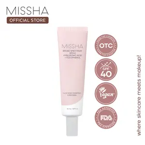 [MISSHA Official] Glow Dewy Hydrating Sunscreen SPF40+ 50ml (OTC) – Hydrating Essence Sunscreen, No White Cast, Makeup-Friendly