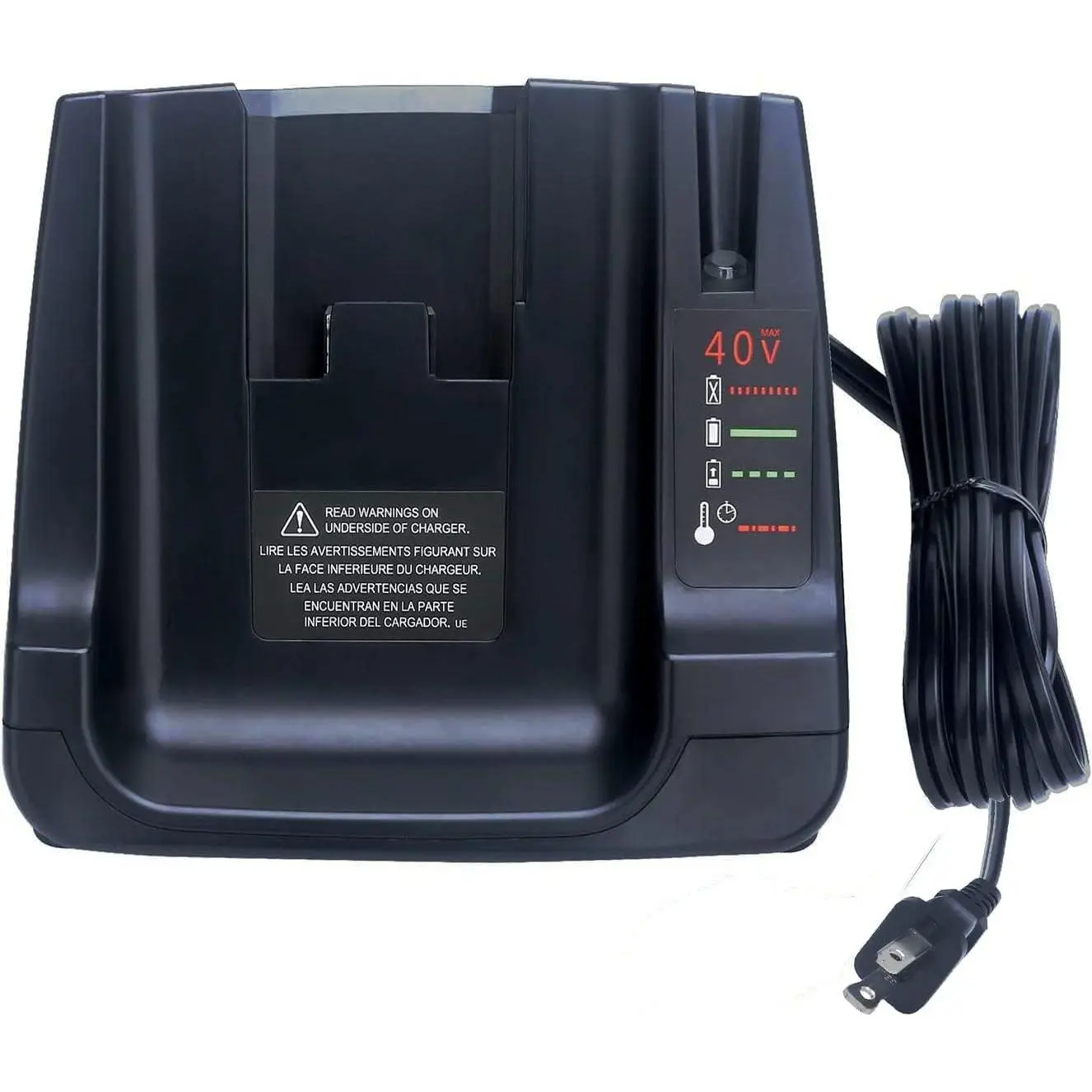 40V MAX  Fast Charger LCS40 LCS36 Replacement for Black and Decker 36V 40V Max Lithium Ion Tool  LBXR36 LST540 LBX2040 LCS1240 LBX1540 Compatible with Black Decker 40 Volt Charger