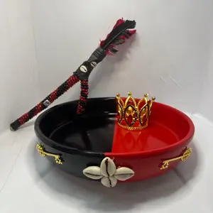 Elegua Combo Garabato Crown Plato Santeria Ifa OSHA Santo Palo