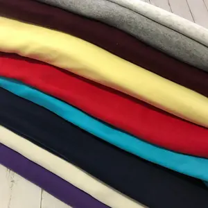 Cotton Poly Rib Knit Fabric - 1/4, 1/2 or 1 yard cuts - Retail - Solids Ribbing for bands and cuffs