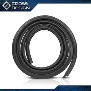 CROSSDESIGN Front Door Weatherstrip Seal LH or RH Side Fits 07-14 Chevy Silverado GMC Sierra