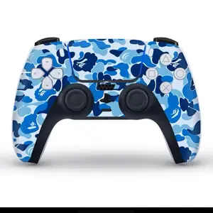 Camouflage Style Protective Cover Sticker For PS5 Gamepad Skin For PS 5 Controller Decal Joystick Accessories