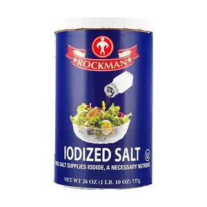 Rockman Iodized Salt 737g - Premium Cooking & Everyday Seasoning for Flavorful Dishes Rockman Iodized Salt 737g - Premium Cooking & Everyday Seasoning for Flavorful Dishes