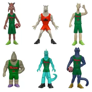 Miracle Dream Team Action Figures Set, 6pcs/8pcs Willy Goat Peak Dolls, Anime Movie Characters, Perfect Gift, Collectible Models