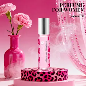 Rollerball Design Precision Perfume, Leak-Proof Portable Travel Friendly, Accurate Application, Sweet Pear Melon Opening, Jasmine Rose Lily of the Valley Musk Grass Cedar Scented Spray, Floral Scents Perfume, Floral Eau Perfume