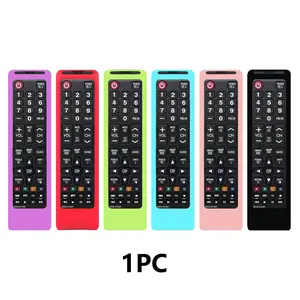 Waterproof Silicone Remote Control Case for Samsun 3D Smart TV, Compatible Models, Shockproof Bumper Cover, Enhanced Grip, Dustproof, Drop Protection