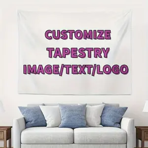 Custom Tapestry Wall Hanging - Free Background Removal & HD Image Enhancement-Personalized Home Decor & Bedroom with Photo/Text/Logo trippy room decor Independence Day father's day gifts,gifts boyfriend,gifts for girl adults,gifts under 100 dollars,c trip