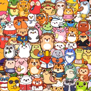 Emotional Support Animal Stickers for Kids Water Bottle Stickers Waterproof Vinyl ASticker Self Adhesive Pet Reward Sticker for Baby Teacher Classroom Back to School Party Fvors