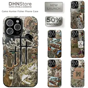 [Flash Deal] Camo Aesthetic Shockproof Rubber Smartphone Case - Christian Bible Verse Cover, Faith-Based Southern Lifestyle Luxury Tech Accessory for Men, Protective Casing for iPhone 17/16/15/14/13/12/11 Pro Max, Men's Devices Accessories