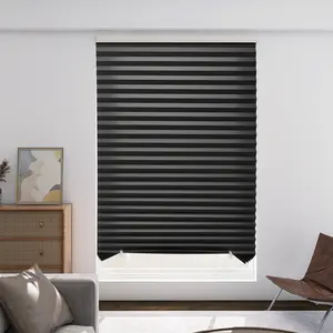 VEVOR Paper Blinds, 6-Pack, 36inch x 72inch , Temporary Light-Blocking Pleated Paper Curtains, No Tools Drilling Required, Adhesive Backed Pleated Blinds, Easy to Cut and Install, Suitable for Indoor Windows, Kitchen, Bedroom automatic door closing