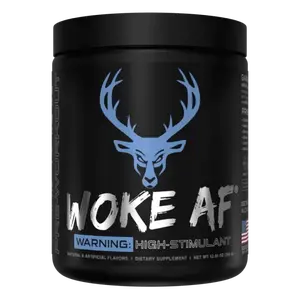 Bucked Up Woke AF High Stimulant Pre Workout 30 Servings