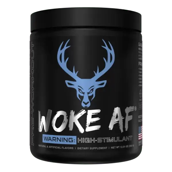 Bucked Up Woke AF High Stimulant Pre Workout 30 Servings