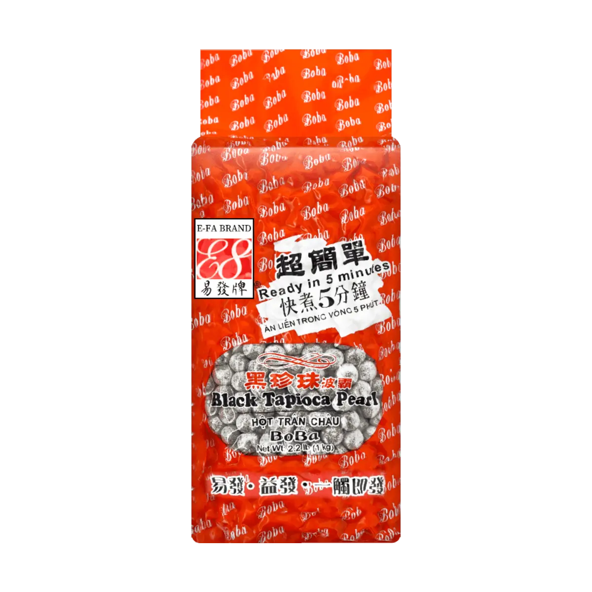 YFP Black Boba Tapioca Pearls, 35.27oz