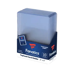 Fanatics 108pt Card Top Loaders (10ct Pack)