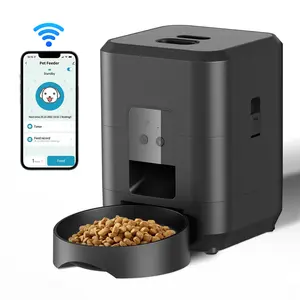 Smart Automatic Pet Feeder, WiFi APP Control, Camera Functionality, Intelligent Dry Food Dispenser, USB Powered, Suitable for Dogs & Cats