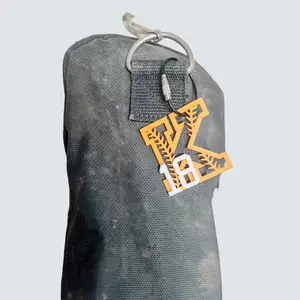 personalized Baseball Keychain – Durable Sports Bag Tag & Key Ring Accessory, Perfect Gift for Baseball Players, Coaches & Fans