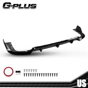 3Pcs Gloss Black Rear Bumper Diffuser Lip Fit For 2019-2025 BMW G05 X5 M Sport, Aerodynamic, Downforce Aid
